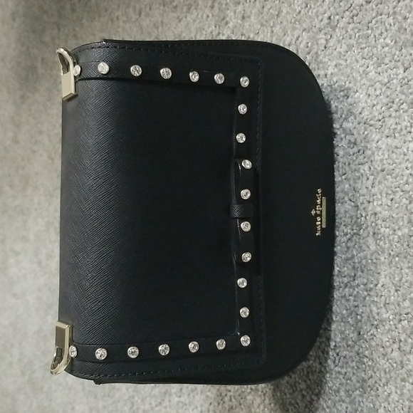 Kate Spade Cameron Street Jeweled Small Byrdie in Black - Picture 3 of 16